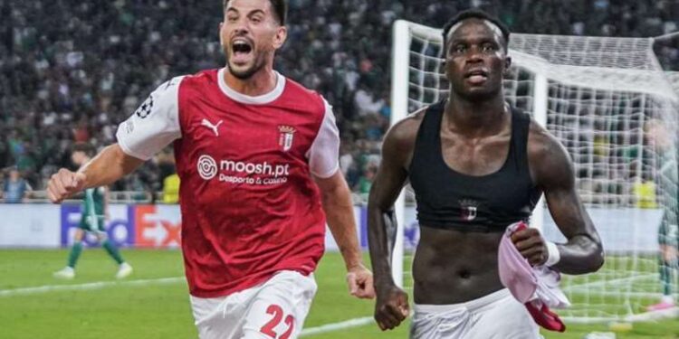 Eski Fenerbahçeli Bruma, Braga'nın 11 yıllık özlemine son verdi