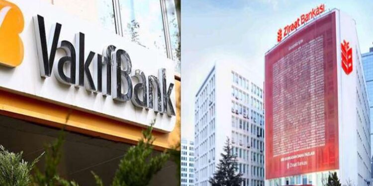 Ziraat Bankası ve VakıfBank'a 1,1 milyar dolar kredi