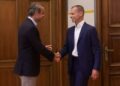 UEFA Başkanı Aleksander Ceferin ile Yunanistan Başbakanı Kiryakos Miçotakis arasında holiganizm görüşmesi