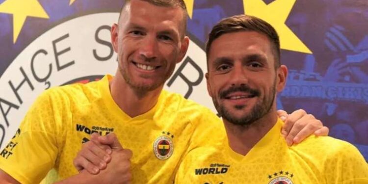 'Çetnik selamı' verdiği iddia edilmişti... Fenerbahçe'de Edin Dzeko ile Dusan Tadic'ten yanıt!