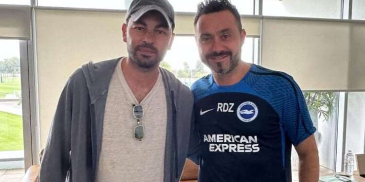 Selçuk İnan'dan Brighton'a ziyaret