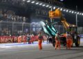 Formula 1 Singapur Grand Prix'nde korkutan kaza