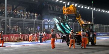 Formula 1 Singapur Grand Prix'nde korkutan kaza