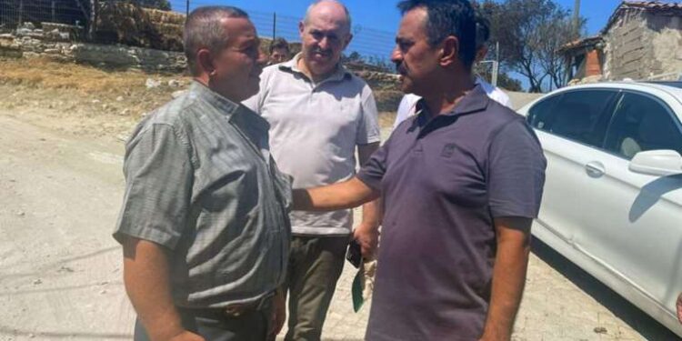 Çanakkale'de yangından etkilenen köylerdeki vatandaşlara maddi destek sağlanacak