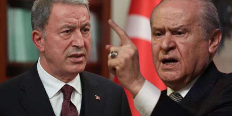 AKP'li Hulusi Akar ile MHP lideri Bahçeli ayrı düştü! İki zıt açıklama geldi...