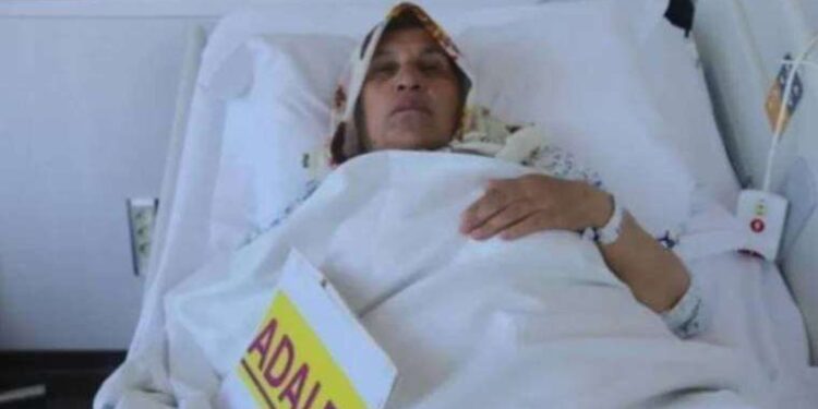 Emine Şenyaşar sağlık sorunları nedeniyle Adalet Nöbeti’ne ara verdi