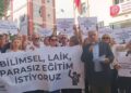 Kadıköy’de ‘laik eğitim’ haykırışı
