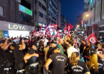 TİP’in ‘Gezi’ protestosuna polis müdahalesi!