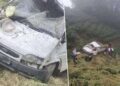 Trabzon'da feci kaza: Kamyonet şarampole yuvarlandı, 3 kişi hayatını kaybetti