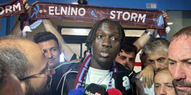 Trabzonspor, Batista Mendy'i kadrosuna kattığını açıkladı