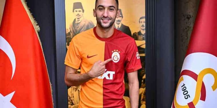 Hakim Ziyech resmen Galatasaray'da!