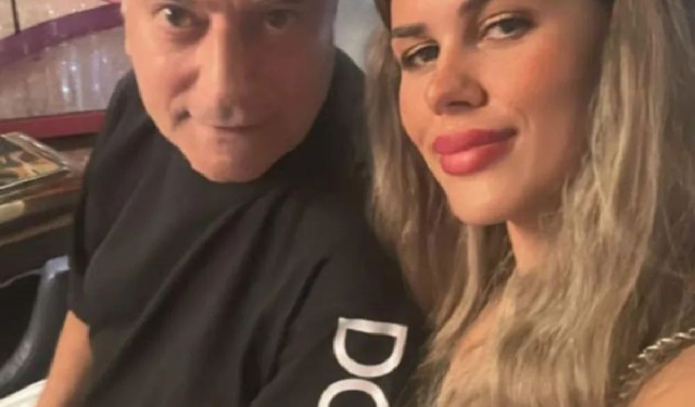 Mehmet Ali Erbil, 40 yaş küçük sevgilisinin doğum gününü kutladı! Nottan romantizm akıyor