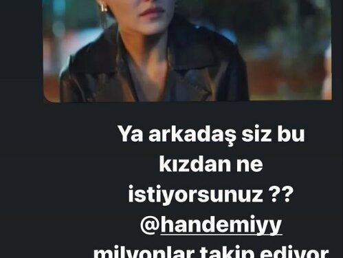 Tolga Karel'den oyunculuk performansıyla linç edilen Hande Erçel'e destek