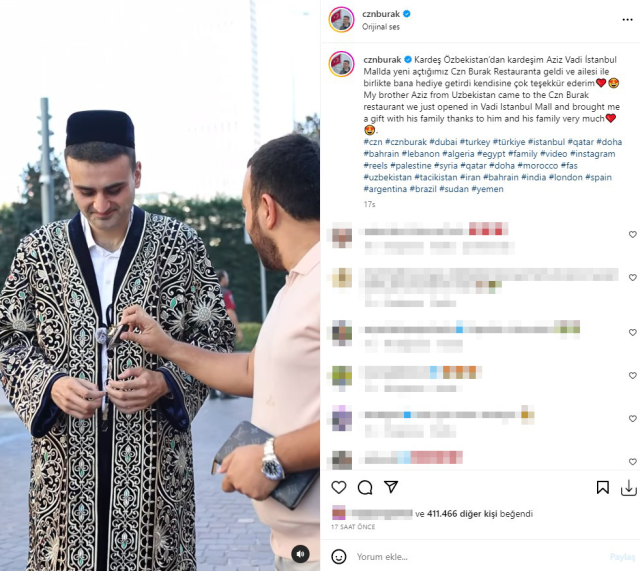 yeni-isi-icin-mal-varligini-satan-czn-burak-a-16368559_945_m-1 Yeni işi için mal varlığını satan CZN Burak'a Özbek hayranı araba hediye etti