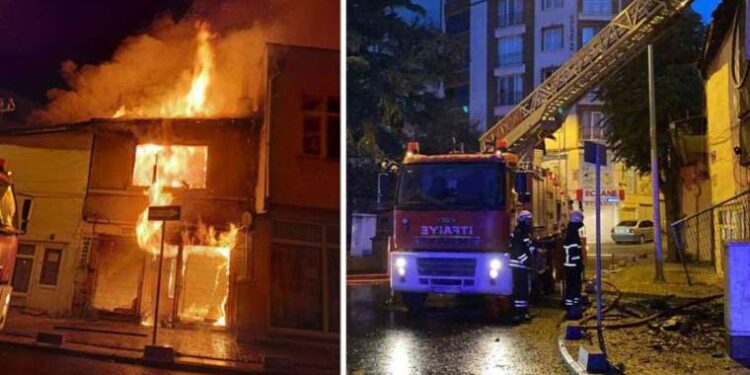 Adana’da hareketli gece: Yalnız yaşadığı evi kundakladı