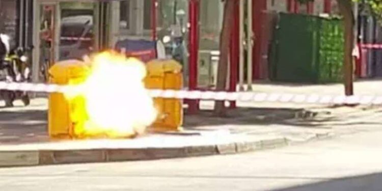 Suudi Arabistan’da otel alev alev yandı