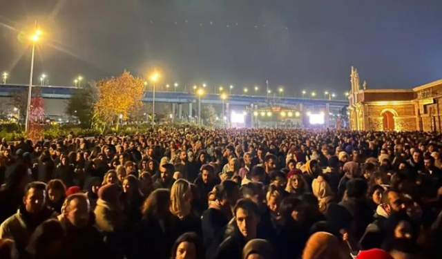 Şarkıcı Melike Şahin, rüzgar gerekçesiyle Feshane'deki konsere çıkmadı