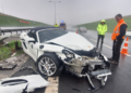 Ünlü İş Adamı Sinan Urfalı, Lüks Ferrari ile Kaza Yaptı