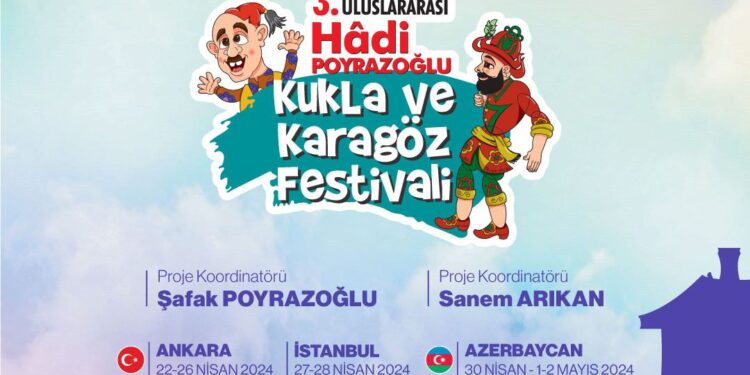 3.Uluslarası Hadi Poyrazoğlu Kukla ve Karagöz Festivali Başlıyor…