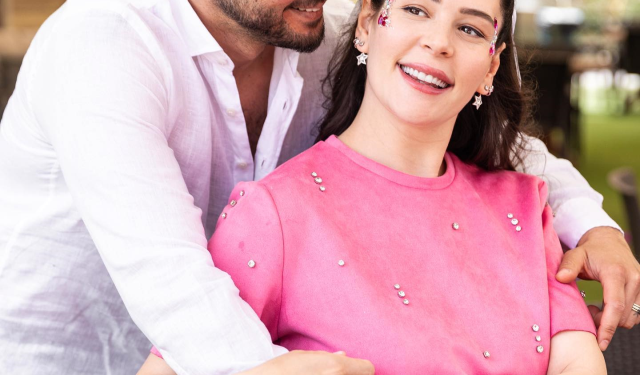 Yıldız Çağrı Atiksoy ve Berk Oktay’ın kızları dünyaya geldi