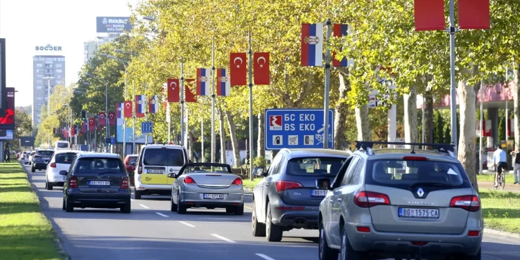 Erdoğan Beclgrad’da: Sokaklar Türk Bayrağıyla Süslenmiş