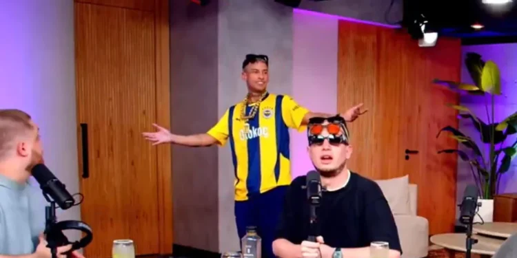 L-Gante, Fenerbahçe Formasıyla Yayına Katıldı