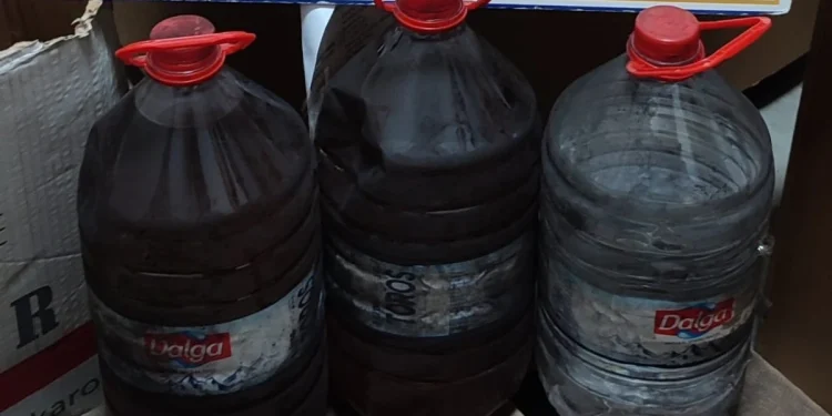 Konya'da Yapılan Operasyonda Sahte İçki Ele Geçirildi