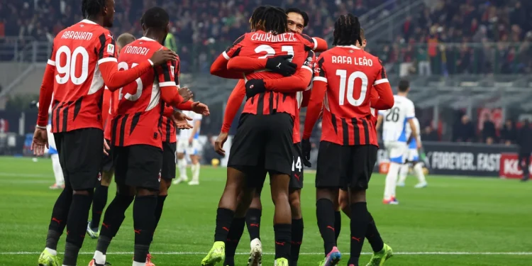 Milan, 6 Gollü Mükemmel Galibiyetle Çeyrek Finale Yükseldi