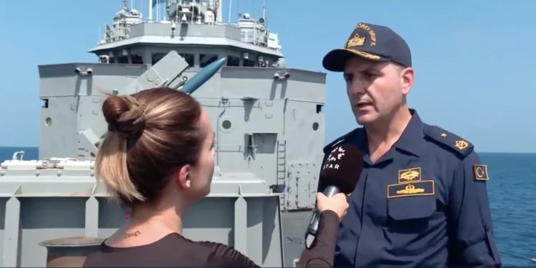 "TCG Gediz, Hint Okyanusu'nda: Nazlı Çelik Ziyareti"