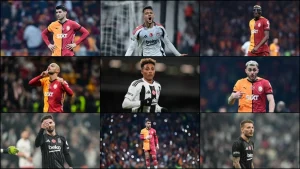 Beşiktaş-Galatasaray derbisinde golcüler ön planda