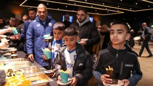 Rangers, stadyumda iftar yemeği etkinliği düzenledi