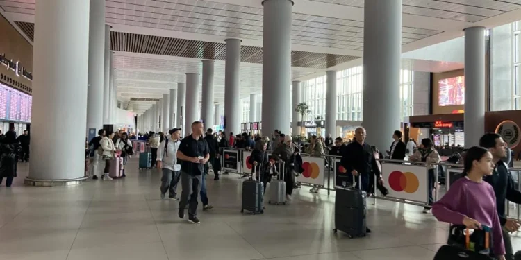 İstanbul Havalimanı'nda bayramda büyük yoğunluk yaşandı