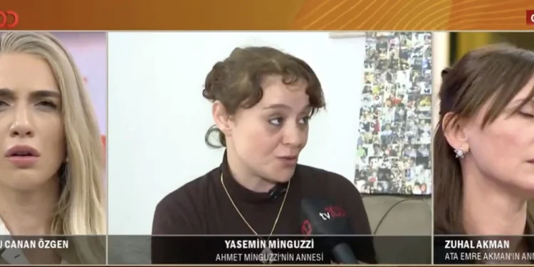 Ata Emre ve Ahmet Minguzzi'nin Anneleri TV100'de