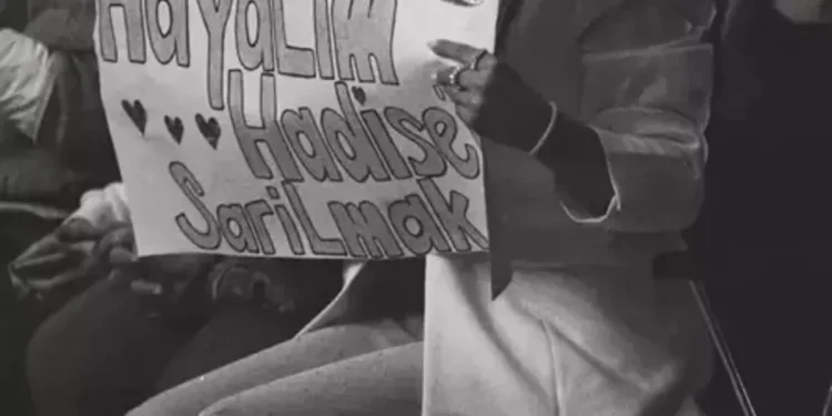 Hadise, Pankartı Görünce Hayranını Sahneye Aldı