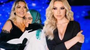Hadise, Pankartı Görünce Hayranını Sahneye Aldı