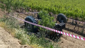 Denizli’de Traktör Kazasında Çiftçi Hayatını Kaybetti