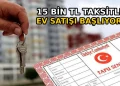 Sadece 180 Bin TL’ye Ev Sahibi Olma Fırsatı! TOKİ’den 180 Bin TL Peşinatla Ev Sahibi Olma Fırsatı! Konut fiyatlarının hızla yükseldiği Türkiye’de, dar ve orta gelirli vatandaşlar için ev sahibi olmak neredeyse hayal haline gelmişken, Toplu Konut İdaresi Başkanlığı (TOKİ) yeni bir kampanya ile umut oldu. TOKİ, artan inşaat maliyetlerine rağmen, sadece 180 bin TL peşinatla ev sahibi olma imkânı sunan özel bir proje başlattı. Yeni kampanya kapsamında, Türkiye genelinde belirlenen 26 ilde, düşük peşinat ve uzun vadeli ödeme planlarıyla vatandaşlara konut sahibi olma şansı veriliyor. TOKİ’nin sunduğu bu imkân sayesinde özellikle dar gelirli aileler, emekliler ve genç çiftler ev sahibi olma hayaline bir adım daha yaklaşabiliyor. Sadece %10 Peşinat, Uygun Taksit İmkânı Projede yer alan konutların fiyatı 1 milyon 800 bin TL'den başlıyor. Ancak TOKİ, bu rakamı ulaşılabilir kılmak için sadece %10’luk peşinat talep ediyor. Bu da 180 bin TL’ye denk geliyor. Geri kalan tutar ise aylık 15 bin TL’lik taksitlerle uzun vadeye yayılıyor. Bu sayede vatandaşlar, kira öder gibi ev sahibi olma imkânına kavuşuyor. Sadece %10 Peşinat, Uygun Taksit İmkânı 26 Şehirde Uygulanıyor Kampanya, Türkiye’nin dört bir yanındaki 26 şehirde geçerli olacak. Proje kapsamındaki iller şöyle: Adana, Afyonkarahisar, Amasya, Ankara, Antalya, Burdur, Bursa, Çankırı, Çorum, Erzincan, Eskişehir, Giresun, Gümüşhane, İstanbul, Karaman, Kayseri, Kırıkkale, Kocaeli, Konya, Nevşehir, Ordu, Samsun, Tokat, Trabzon ve Uşak. Bu şehirlerde yaşayan ya da buralarda ev sahibi olmak isteyen vatandaşlar, TOKİ'nin resmi internet sitesi üzerinden başvurularını yapabilecek. Başvuruların detayları ve ödeme planları da yine kurumun sitesinde yer alacak. TOKİ’nin bu kampanyası, ev sahibi olmayı neredeyse imkânsız gören birçok kişi için yeni bir umut kapısı aralıyor. Kampanyaya ilgi ise şimdiden oldukça büyük.