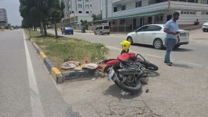 Gaziantep’te Motosiklet Kazası: 1 Kişi Yaralandı
