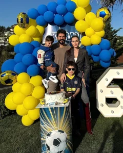 Fahriye Evcen ve Burak Özçivit'in oğlu Karan 6 yaşında