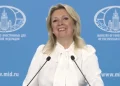 Zaharova, Zelensky'ye Ağız Dalaşında Bulundu