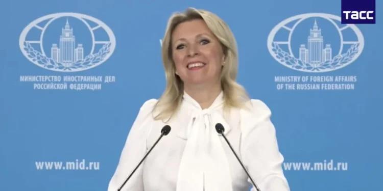 Zaharova, Zelensky'ye Ağız Dalaşında Bulundu