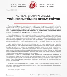Fırsatçılara geçit yok: Bayramda denetim artıyor