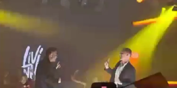 Bardakcı ve Baltacı'dan sahnede 'Pode Sentar' şovu