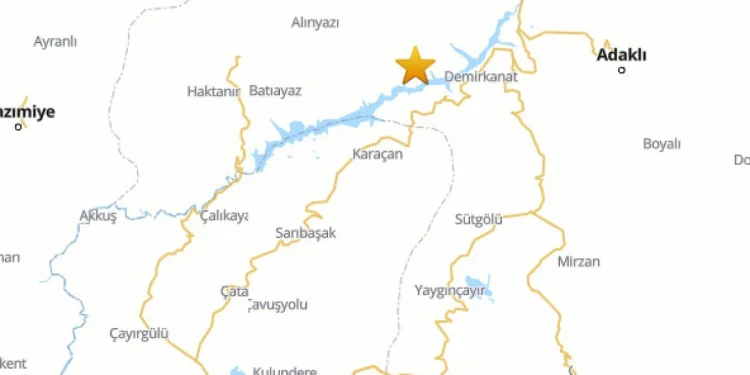 Bingöl 4.3, Adana 3.9 Şiddetinde Depremlerle Sallandı