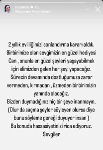 Ezgi Mola'dan Şaşırtan Karar: Evlilik Bitiyor