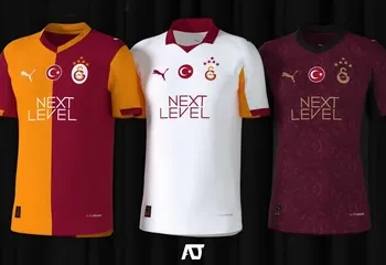 Galatasaray 2025-26 sezon formalarını tanıttı