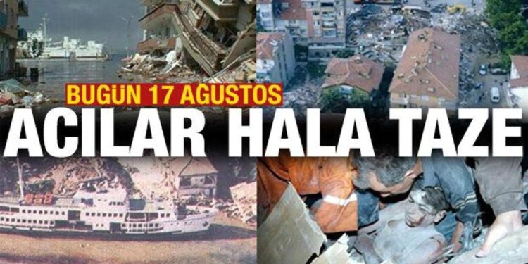 17 Ağustos depreminin 26. yılı