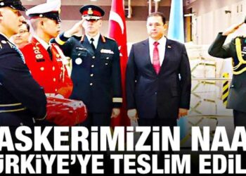 4 askerimizin naaşı Türkiye’ye teslim edildi