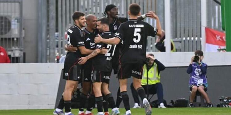 Abraham’ın gecesinde Beşiktaş fişi ilk yarıda çekti