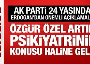 AK Parti 24 yaşında! Cumhurbaşkanı Erdoğan açıklamalarda bulunuyor